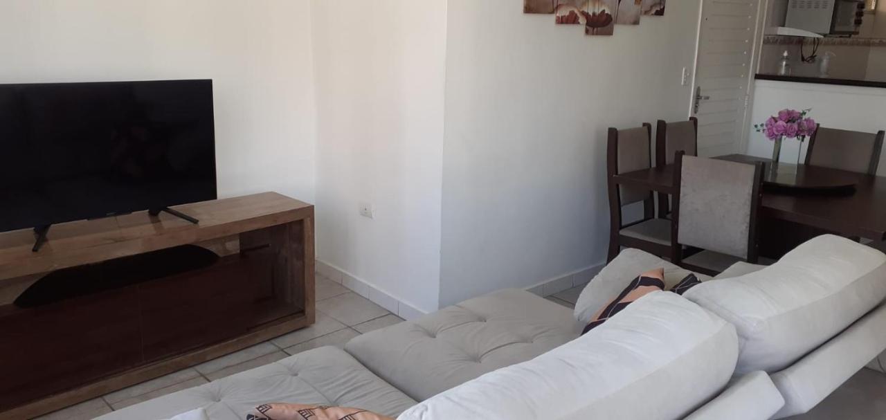 Апартаменты Otima Localizacao Na Praia Da Enseada No Гуаружа Экстерьер фото